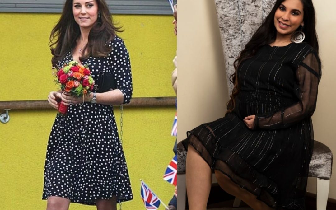 Throwback To Kate Middleton’s Affordable Maternity Style