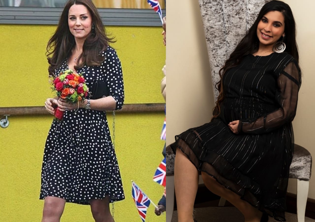 Throwback To Kate Middleton’s Affordable Maternity Style